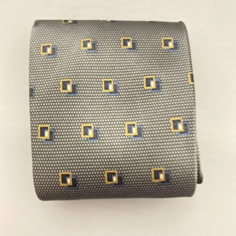 #5553 Perry Ellis Portfolio Gray Men's Necktie, Tie 55X4